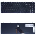Πληκτρολόγιο Laptop Keyboard Clevo W350 W370 W370et W370st Hasee K760e K650c K660e K590s K660e-i7 D1 6-80-w3700-012-1 Mp-12a36su-430 Mp-12a36su-43072 Us Backlight Black Κωδ.40347usbl