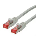Roline S/FTP Cat.6 (Gigabit) Καλώδιο Δικτύου Ethernet 3m Γκρι 21.15.2603-50