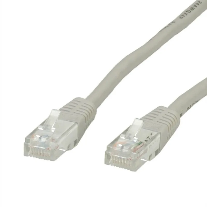 Value U/UTP Cat.6 (Gigabit) Καλώδιο Δικτύου Ethernet 2m Γκρι 21.99.0902 - Image 1