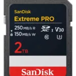 Sandisk Extreme Pro SDXC 2TB Class 10 UHS-I 250MB/s