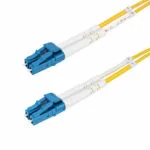 StarTech Καλώδιο Οπτικής Ίνας 10m Κίτρινο SMDOS2LCLC10M