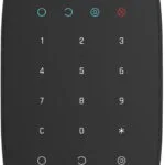Ajax Systems Keypad Plus Ασύρματο Πληκτρολόγιο Συναγερμού Αφής σε Μαύρο Χρώμα 20.52.279.221