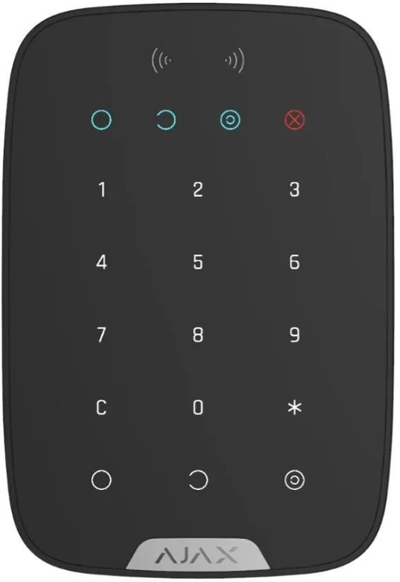 20250109101614_ajax_systems_keypad_plus_asyrmato_pliktrologio_synagermou_afis_se_mayro_chroma_20_52_279_221.jpeg Ajax Systems Keypad Plus Ασύρματο Πληκτρολόγιο Συναγερμού Αφής σε Μαύρο Χρώμα 20.52.279.221 - Image 1
