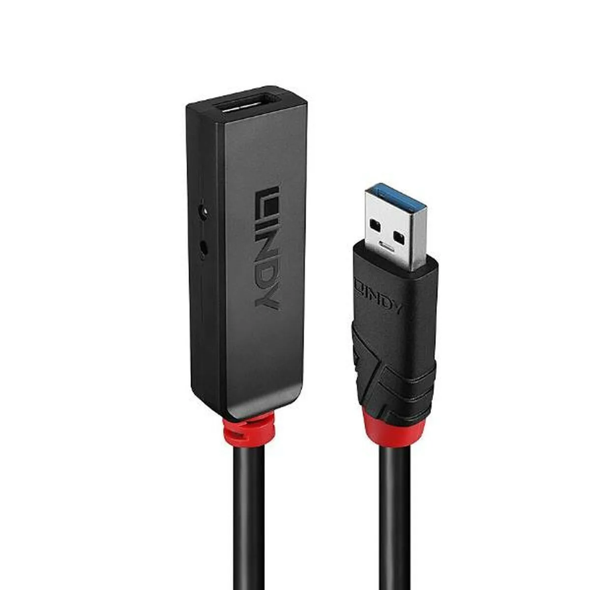 Lindy USB 2.0 Cable USB-A male - USB-A female Μαύρο 5m 43401 - Image 1