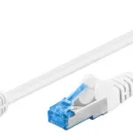 Goobay S/FTP Cat.6a (Gigabit) Καλώδιο Δικτύου Ethernet 0.5m Λευκό 51563