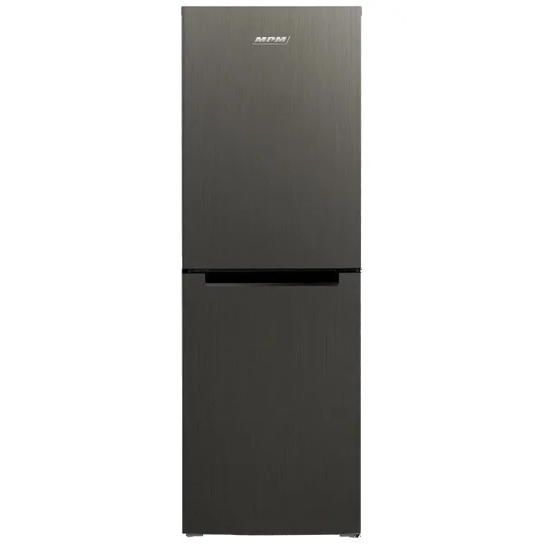 MPM Ψυγειοκαταψύκτης 230lt Total NoFrost Υ166xΠ55xΒ64εκ. Inox MPM-230-FF-55 - Image 1