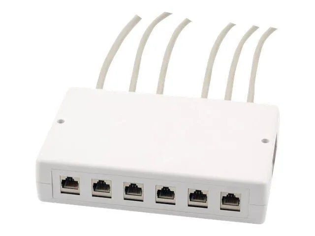 Αξεσουάρ Δικτύου Efb Keystone Distribution Box Surface Mounted 6/12 Port - Image 1