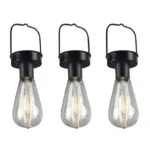 Ηλιακό Φωτιστικό Realpower Led Outdoor Light 190 Solar Black 6.000mah