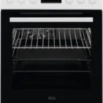 AEG CCB56491BW Κουζίνα 58lt με Κεραμικές Εστίες Π50εκ. Λευκή