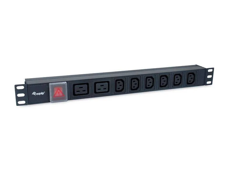 Πολύπριζο Equip 19" 1he 8-way Iec C20 1.8m Alu Sch - Image 1