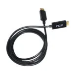 Inca Cable DisplayPort male - HDMI male 1.8m Μαύρο