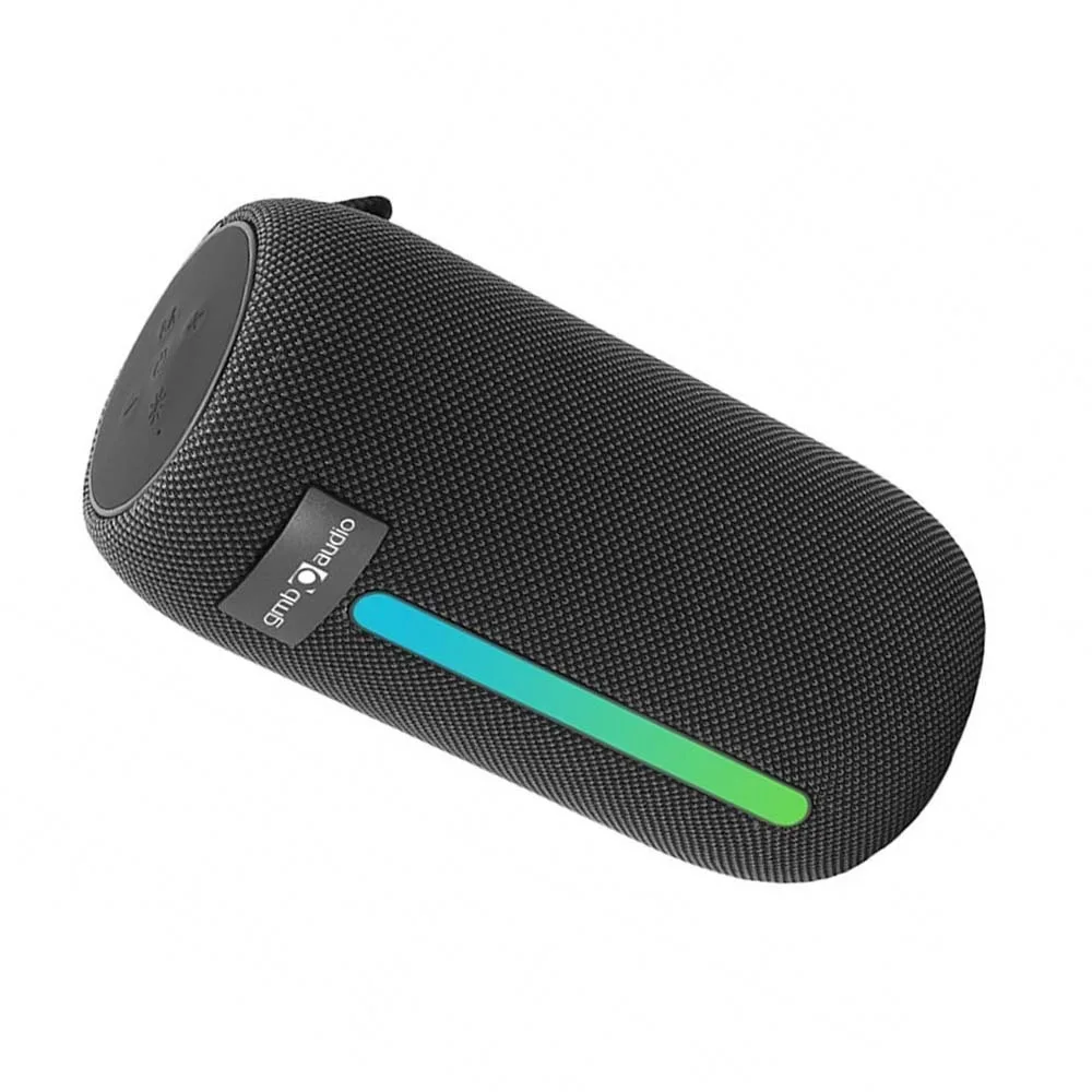 Gembird Ηχείο Bluetooth 5W με Ραδιόφωνο και Διάρκεια Μπαταρίας έως 4 ώρες Μαύρο SPK-BT-LED-07 - Image 1