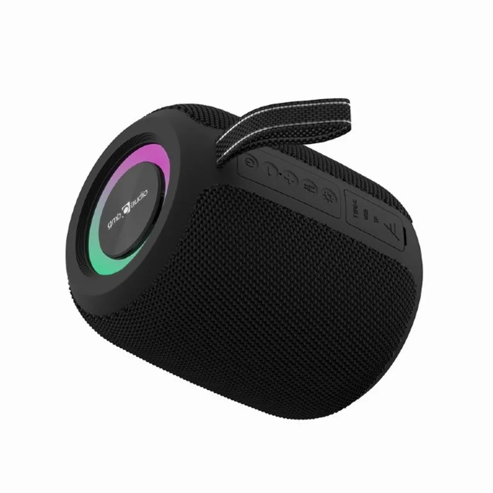 Gembird Ηχείο Bluetooth 8W με Ραδιόφωνο και Διάρκεια Μπαταρίας έως 4 ώρες Μαύρο SPK-BT-LED-05-BK - Image 1