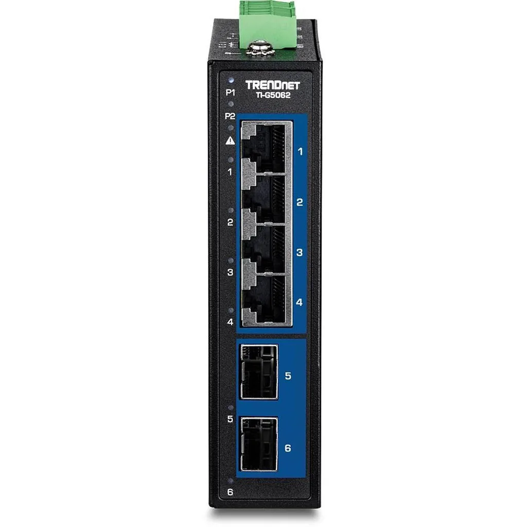 Trendnet TI-G5062 Unmanaged L2 Switch με 4 Θύρες Gigabit (1Gbps) Ethernet και 2 SFP Θύρες - Image 1