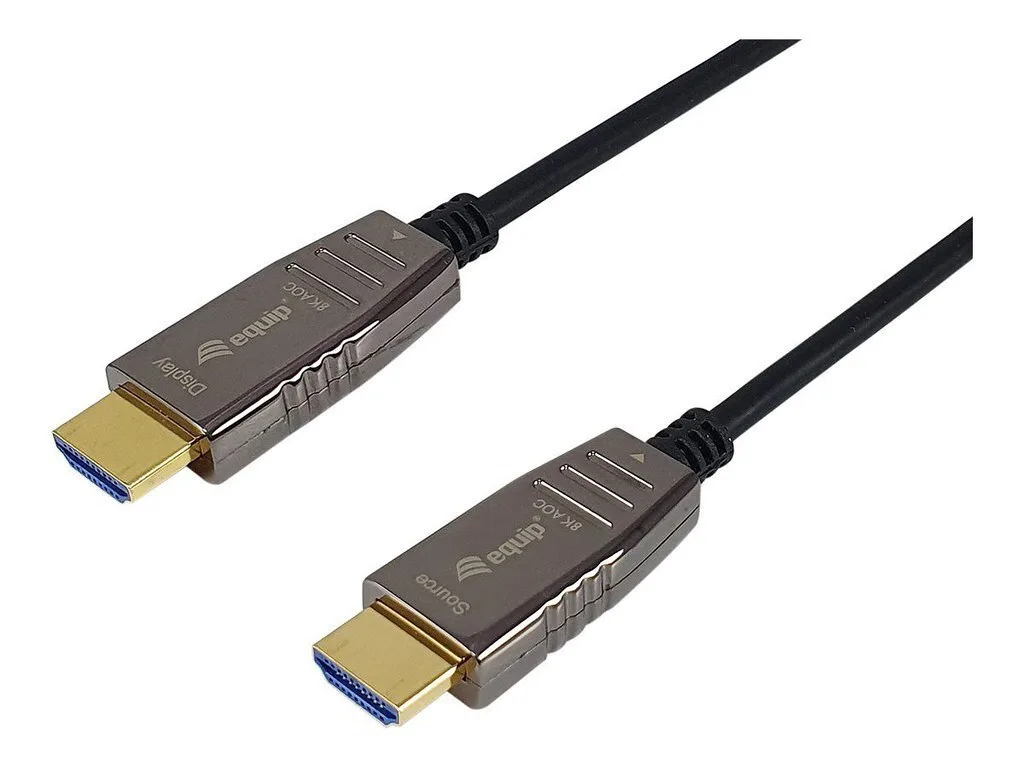 Equip HDMI 2.1 Ultra High Speed 48Gbps 4K 120Hz HDR VRR Cable HDMI male - HDMI male 50m Μαύρο 119455 - Image 1