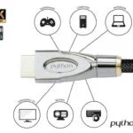 Python HDMI 2.1 Ultra High Speed 48Gbps 4K 120Hz HDR VRR Cable HDMI male - HDMI male 1.5m Μαύρο GC-M0253