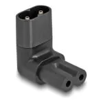 Αντάπτορας Τροφοδοσίας Delock Iec 60320 C8 To C7 Male Female