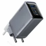 Anker Φορτιστής Χωρίς Καλώδιο GaN με Θύρα USB-A και 2 Θύρες USB-C 100W Power Delivery Μαύρος (Prime)