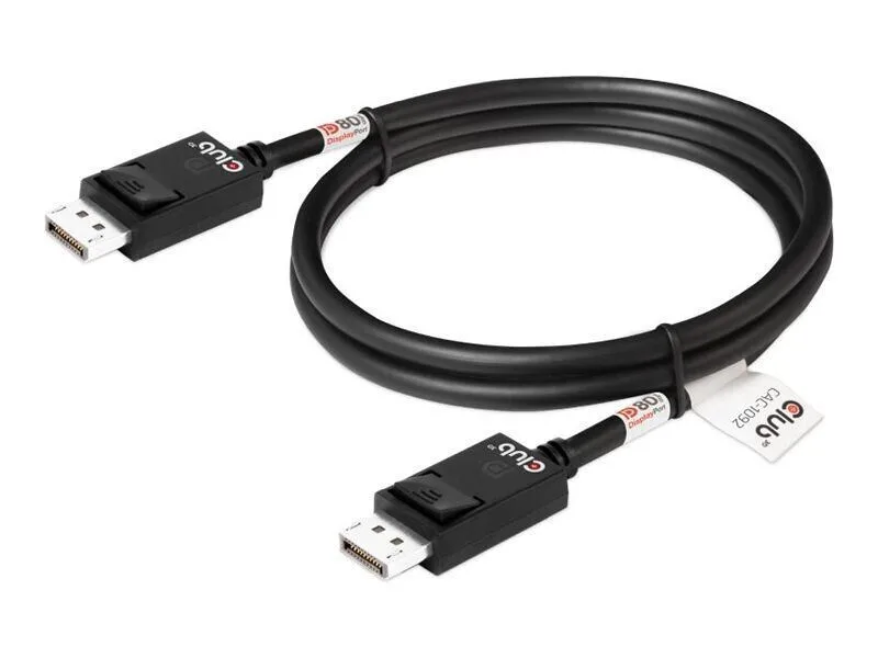 Club3D Cable DisplayPort male - DisplayPort male 1.6m Μαύρο - Image 1