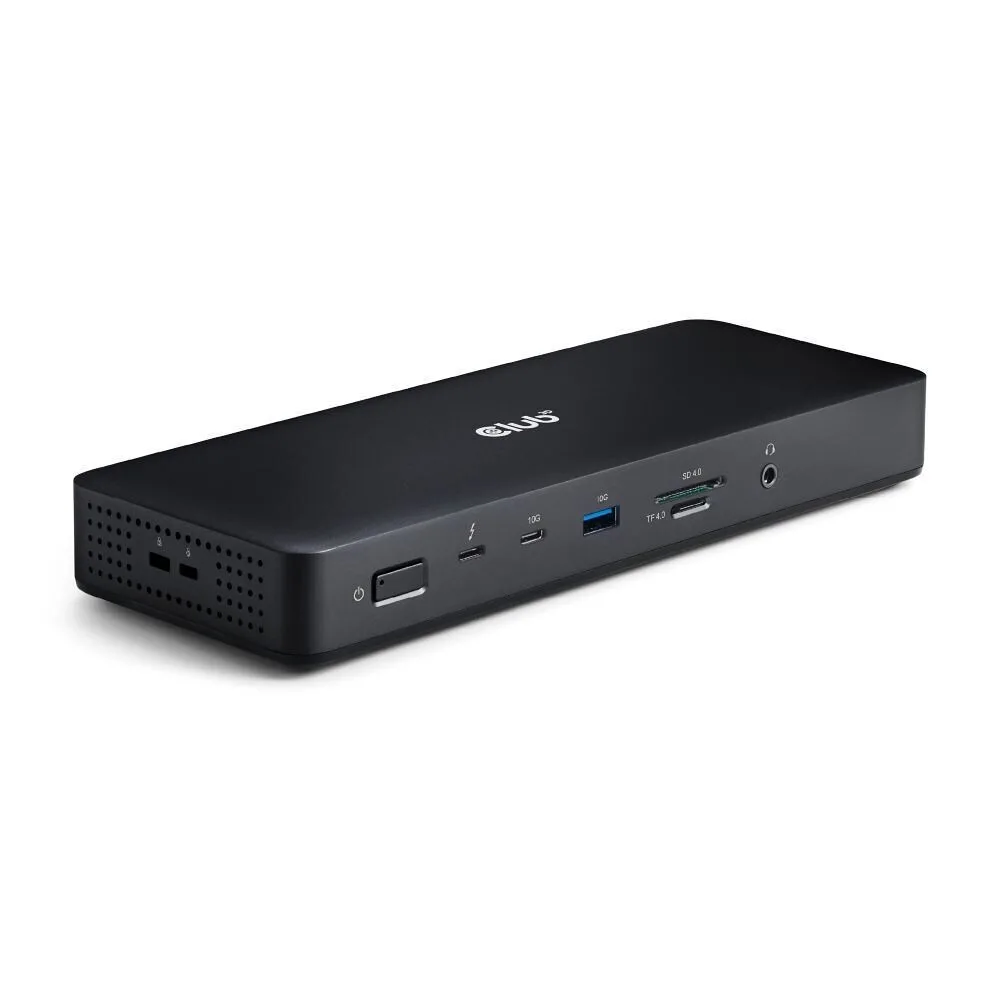 Club3D CSV-1583 Thunderbolt 4 Docking Station με HDMI/DisplayPort 4K PD Ethernet Μαύρο - Image 1