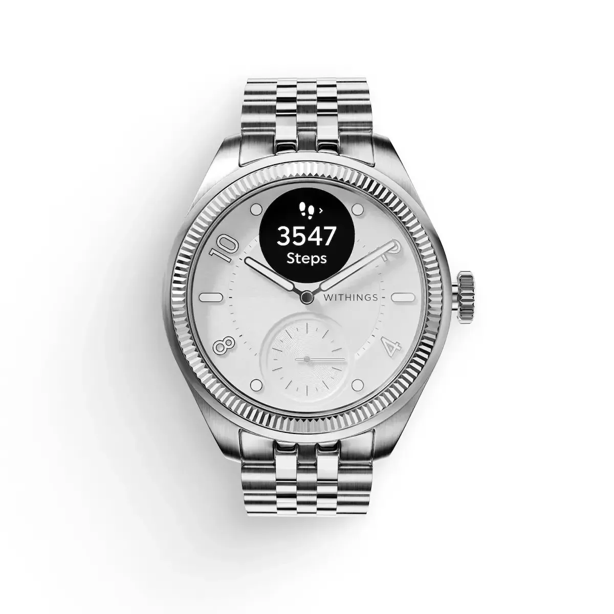 Withings Scanwatch Nova Brilliant Titanium 39mm με Παλμογράφο (Titanium-Grey) - Image 1