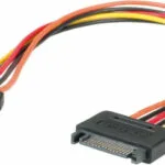 Roline 15-Pin SATA III - 15-Pin SATA III Cable 30cm Πολύχρωμο (11.03.1042-25)