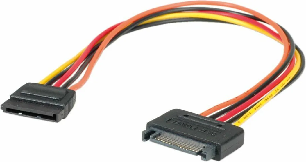 20250123133444_roline_15_pin_sata_iii_15_pin_sata_iii_cable_30cm_polychromo_11_03_1042_25.jpeg Roline 15-Pin SATA III - 15-Pin SATA III Cable 30cm Πολύχρωμο (11.03.1042-25) - Image 1