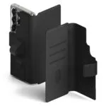 Ringke Folio Wallet Δερματίνης 2mm Μαύρο (Galaxy S23 Ultra)