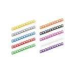 Cable Ties 10 X 10 Pcs 5 6.5mm Multicolored 25.99.5256-20