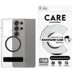 PanzerGlass Feature Black Kickstand & Qi Back Cover Σιλικόνης Διάφανο (Galaxy S25 Ultra) CRRFBKQG38488