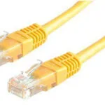 Roline U/UTP Cat.5e (Gigabit) Καλώδιο Δικτύου Ethernet 0.5m Κίτρινο 21.15.0522