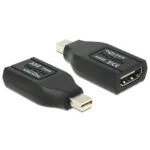 DeLock Μετατροπέας mini DisplayPort male σε HDMI female 1τμχ 65552