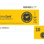 Κάρτα Ελέγχου Πρόσβασης Reiner Sct Chipkarten 10 Des Timecard Ev3