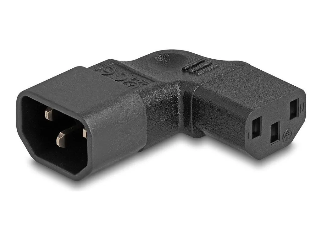 Αντάπτορας Τροφοδοσίας Delock Iec 60320 C14 To C13 Male Female - Image 1