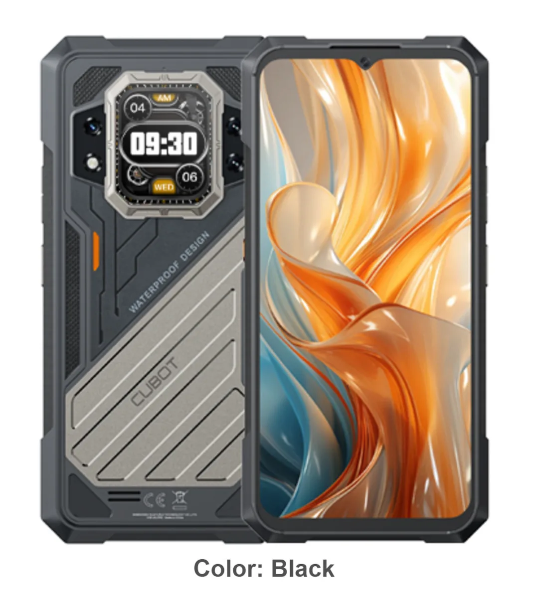 Cubot KingKong X Pro 5G Dual SIM (12/256GB) Ανθεκτικό Smartphone Μαύρο - Image 1