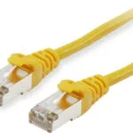 Equip S/FTP Cat.6a (Gigabit) Καλώδιο Δικτύου Ethernet 1.5m Κίτρινο 606312