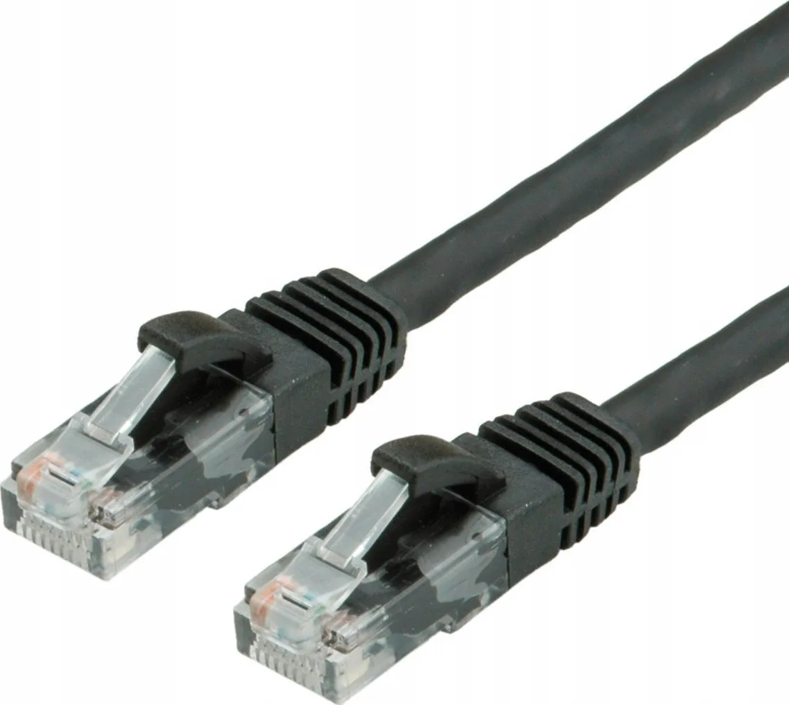 Value U/UTP Cat.6a (Gigabit) Καλώδιο Δικτύου Ethernet 45m Μαύρο 21.99.1469 - Image 1