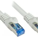 Alcasa S/FTP Cat.6a (Gigabit) Καλώδιο Δικτύου Ethernet 5m Γκρι