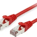 Equip S/FTP Cat.6a (Gigabit) Καλώδιο Δικτύου Ethernet 0.15m Κόκκινο 606500