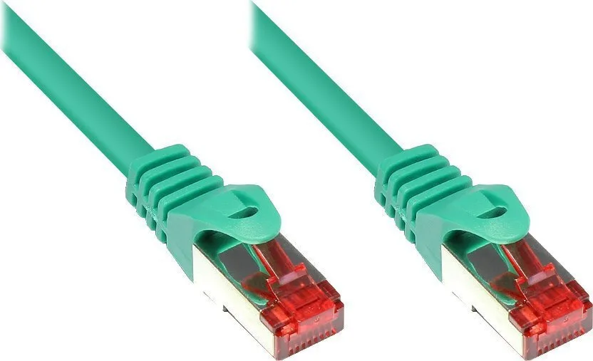 20250205103651_good_connections_s_ftp_cat_6_kalodio_diktyou_ethernet_3m_prasino_6tmch.jpeg Good Connections S/FTP Cat.6 (Gigabit) Καλώδιο Δικτύου Ethernet 3m Πράσινο - Image 1