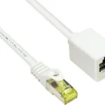 Good Connections S/FTP Cat.7 (10Gbps) Καλώδιο Δικτύου Ethernet 1m Λευκό 8070VR-010W