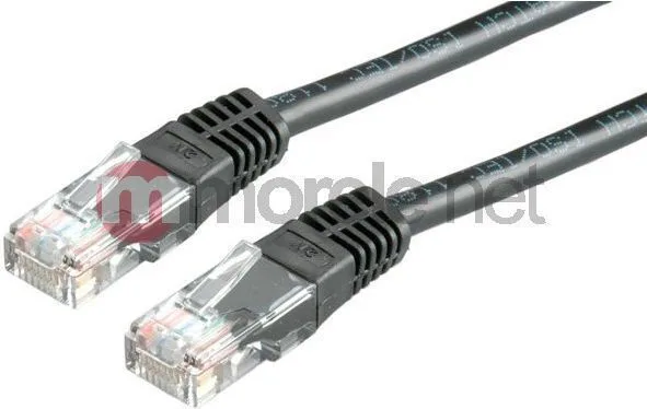 Value U/UTP Cat.6 (Gigabit) Καλώδιο Δικτύου Ethernet 10m Μαύρο 21.99.1585-40 - Image 1