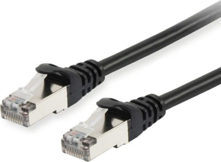 Equip S/FTP Cat.6 (Gigabit) Καλώδιο Δικτύου Ethernet 40m Μαύρο 615596 - Image 1