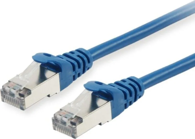 Equip S/FTP Cat.6a (Gigabit) Καλώδιο Δικτύου Ethernet 1.5m Μπλε 606212 - Image 1