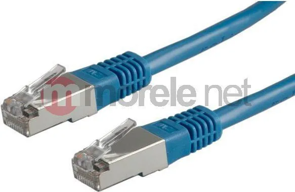 Value S/FTP Cat.6 (Gigabit) Καλώδιο Δικτύου Ethernet 5m Μπλε 21.99.1364-70 - Image 1