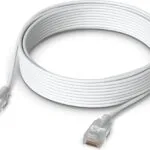 Ubiquiti U/UTP Cat.6 (Gigabit) Καλώδιο Δικτύου Ethernet 8m Λευκό UACC-CABLE-PATCH-EL-8M-W