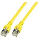 EFB S/FTP Cat.5e (Gigabit) Καλώδιο Δικτύου Ethernet 2m Κίτρινο K5457.2