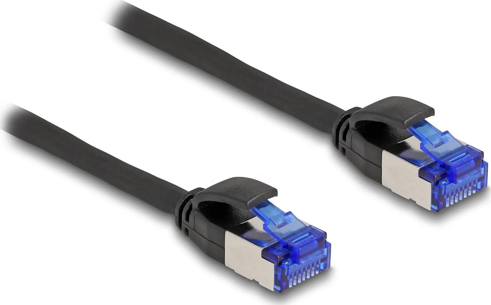 20250205103724_delock_s_ftp_cat_6a_kalodio_diktyou_ethernet_1m_mayro_1tmch.jpeg DeLock S/FTP Cat.6a (Gigabit) Καλώδιο Δικτύου Ethernet 1m Μαύρο - Image 1