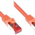 Alcasa S/FTP Cat.6 (Gigabit) Καλώδιο Δικτύου Ethernet 2m Πορτοκαλί