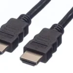 Value Angle Cable HDMI male - HDMI male 2m Μαύρο